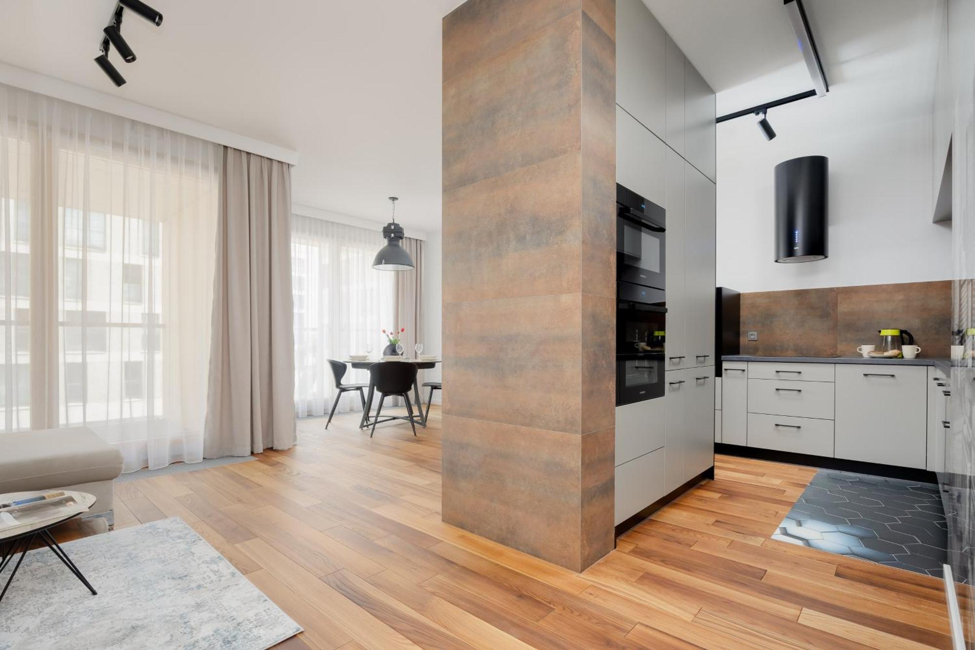 Cozy Apartments With Parking In The 19Th District By Noclegi Renters Varsó Kültér fotó